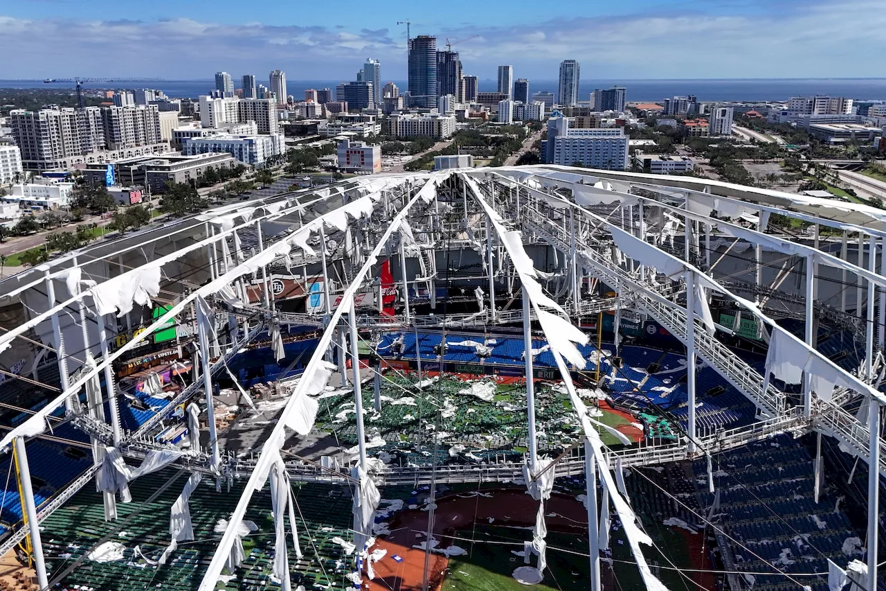 City approves $6.5M to clean up and protect Rays stadium after Hurricane Milton