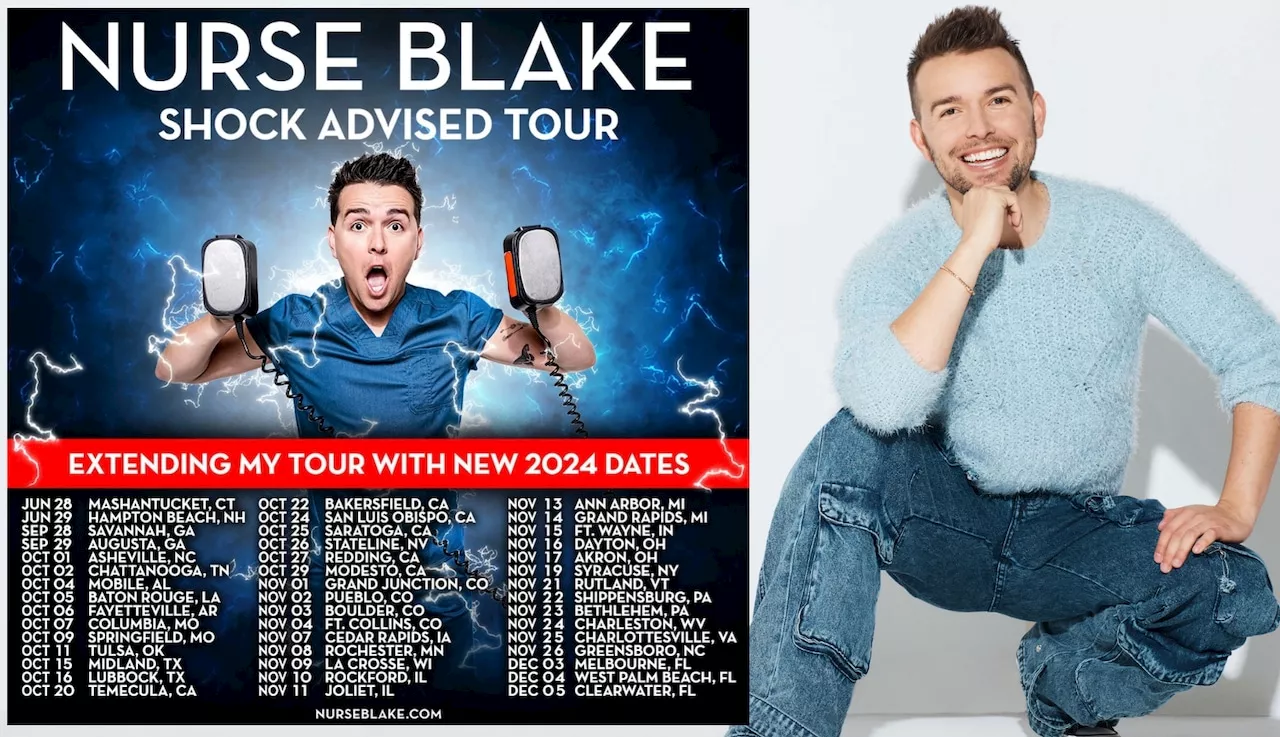 Nurse Blake ‘Shock Advised Tour’ in Pa.: Where to buy tickets to two shows