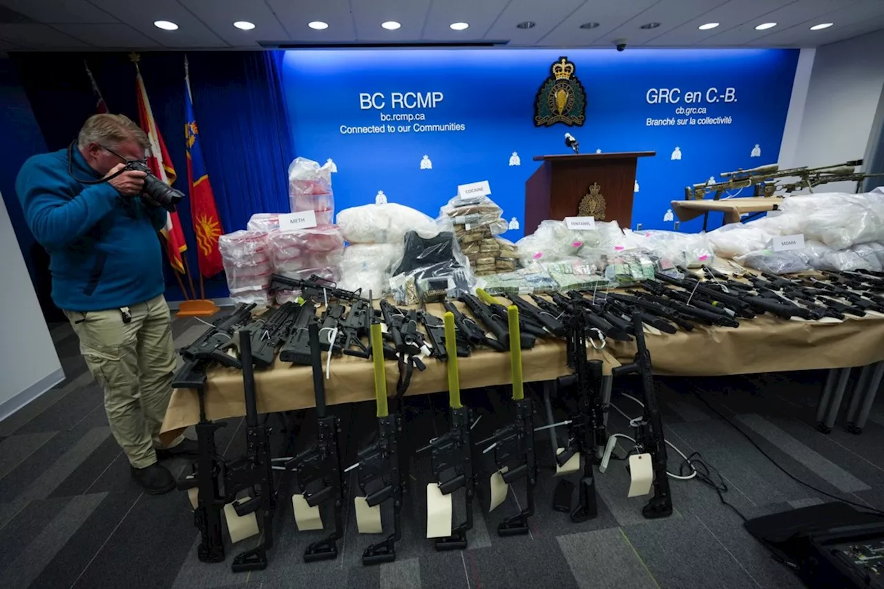 Mounties bust massive B.C. drug 'supermarket' lab linked to organized crime