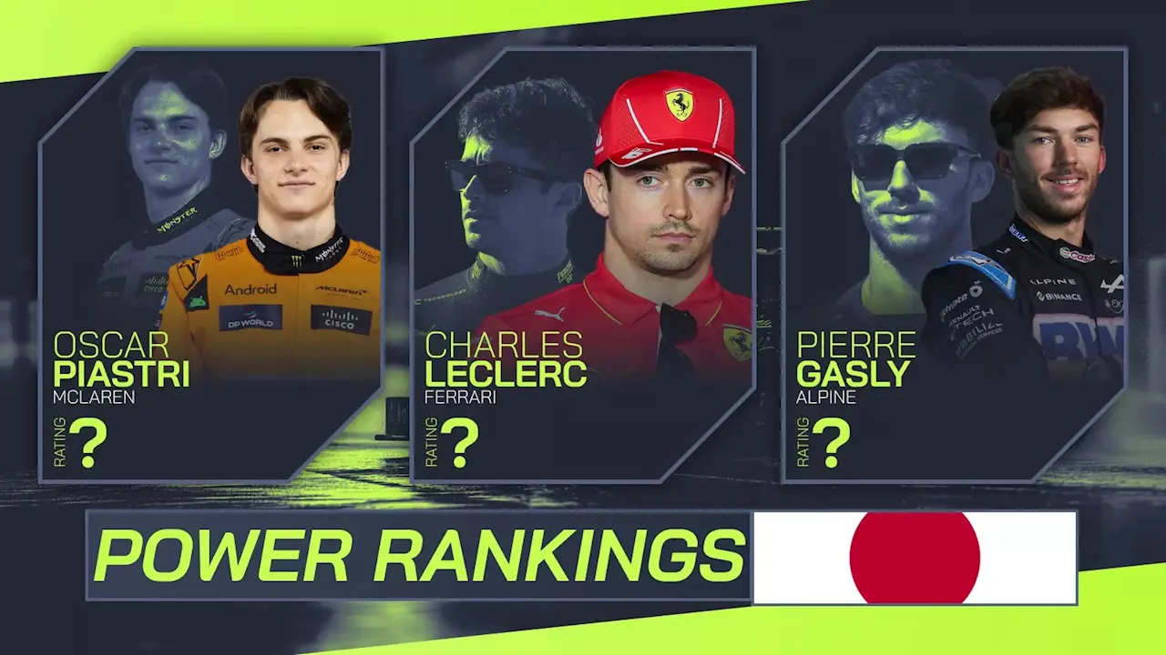 F1 2024 power rankings: Lando Norris overtakes Max Verstappen as Perez plummets further