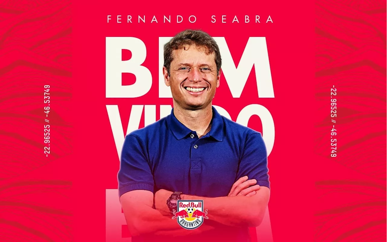 Red Bull Bragantino anuncia Fernando Seabra, ex-Cruzeiro, como novo técnico