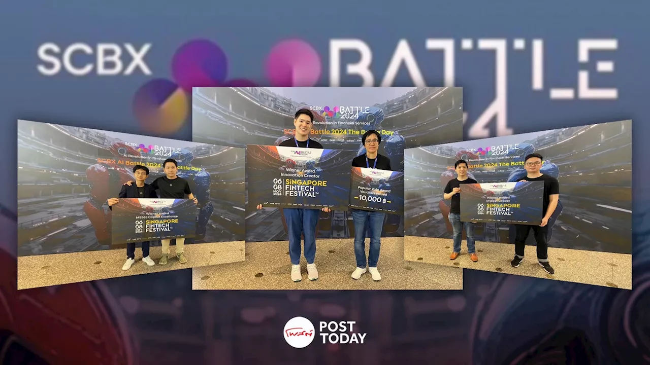 เปิด 3 ทีม ผู้ชนะ “SCBX AI Battle 2024” นำ AI ใช้ในธุรกิจ สู่ AI-first Organization