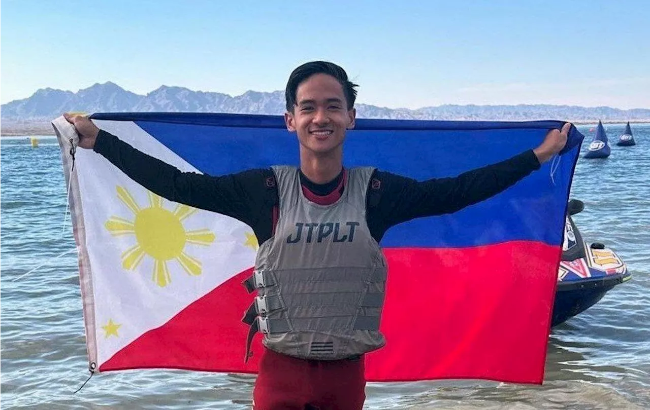 Meet 18-year-old Anton Ignacio, the Philippines’ jet ski world champion