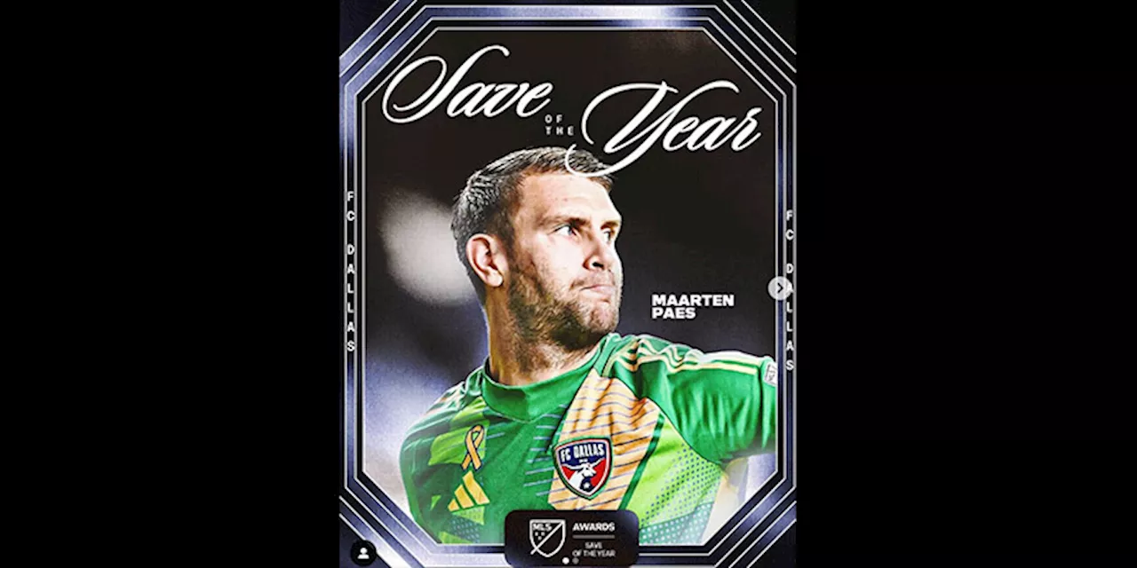 Maarten Paes Sabet Penghargaan Save of The Year di MLS