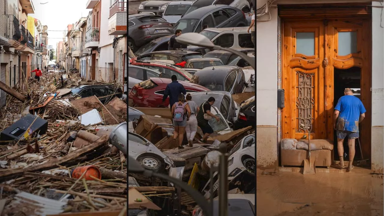 In pictures: Spain's devastating floods that have cut off communities and killed dozens