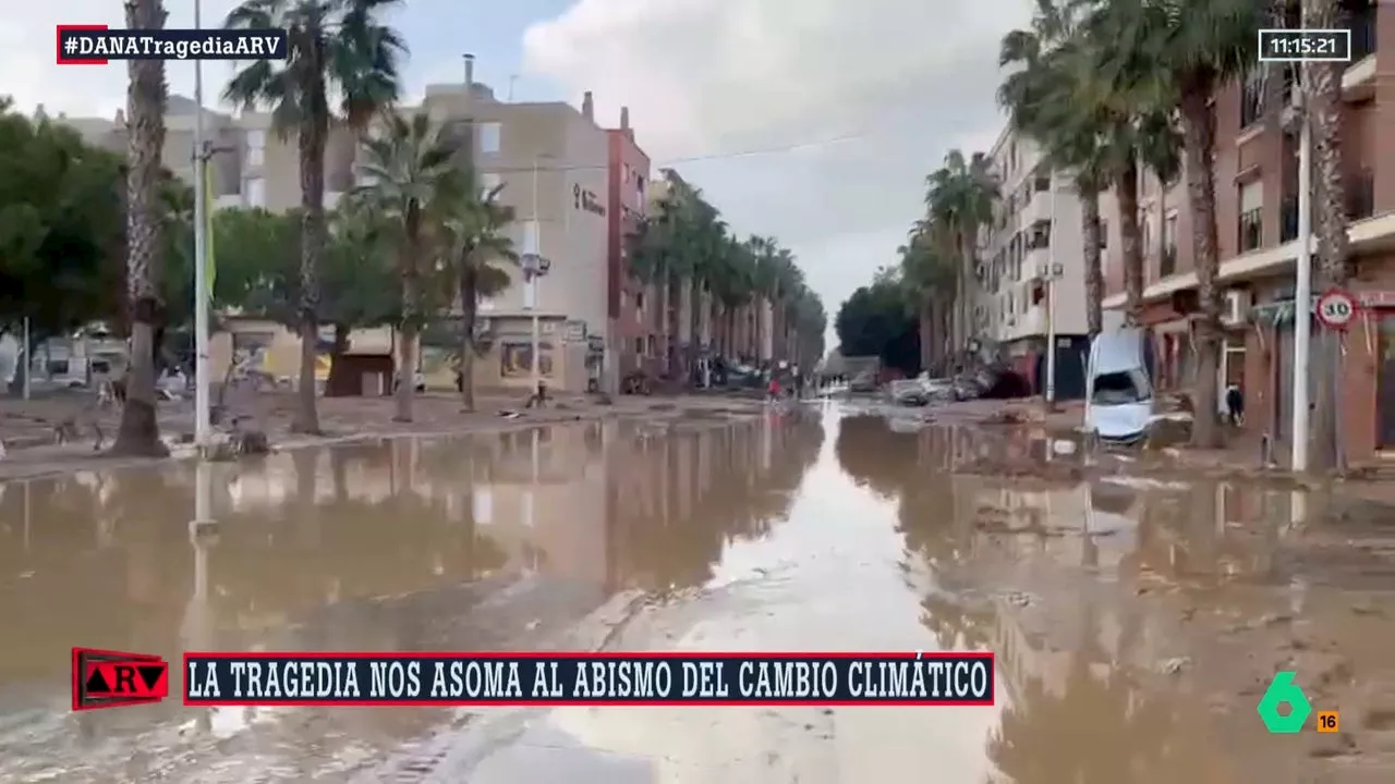 Las imágenes apocalípticas de Catarroja (Valencia): un vecino graba el horror tras la DANA