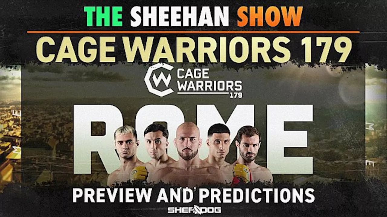 The Sheehan Show: CW 179 Rome Preview