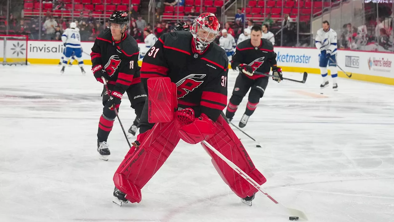 Carolina Hurricanes Set Timeline for Injured Goalie