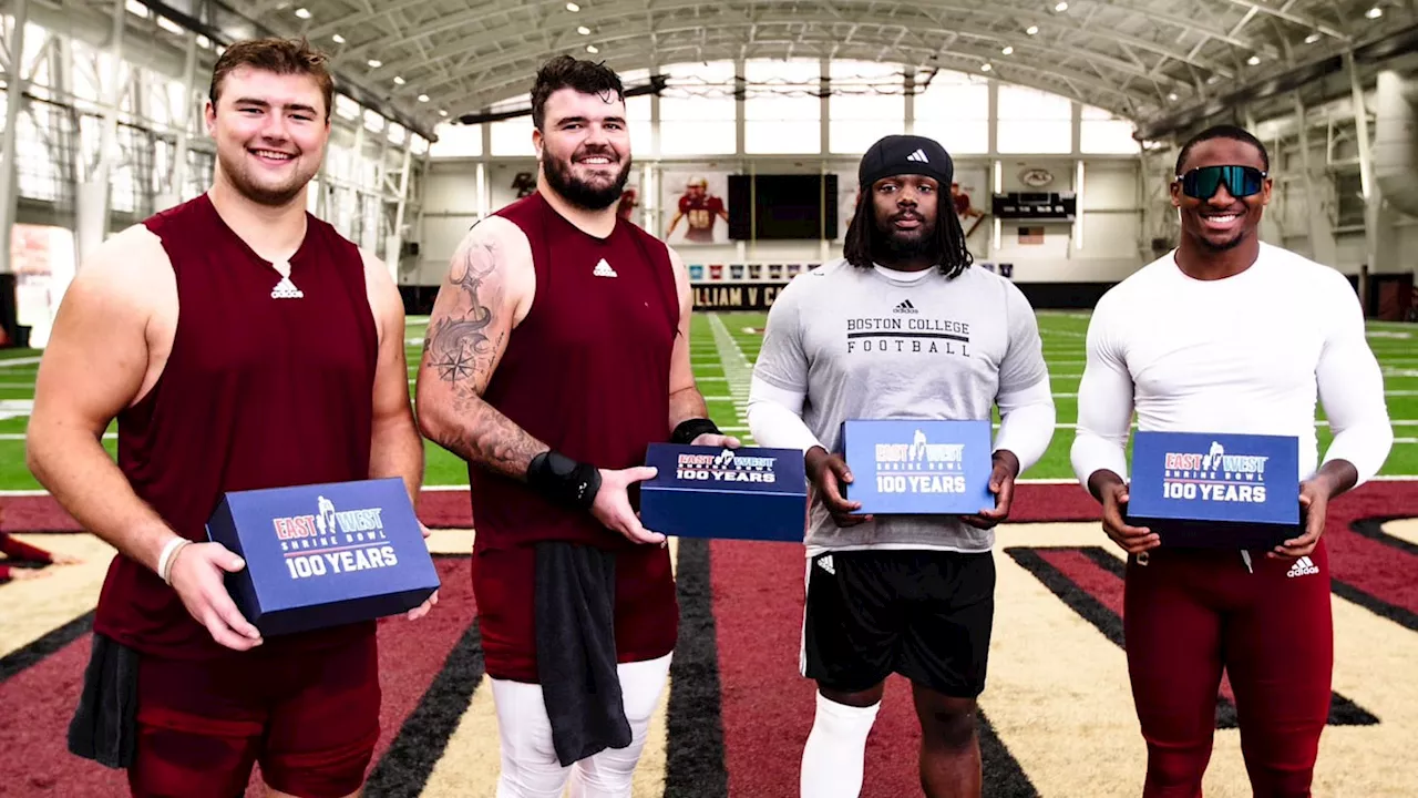 Four Boston College Football Players Earn First Round Invites to 2025 Shrine Bowl