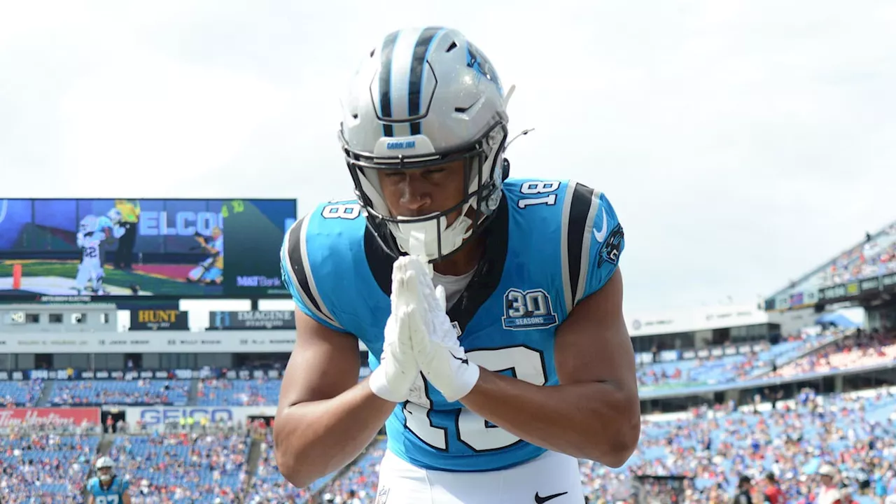 Panthers coach Dave Canales gushes over rookie WR Jalen Coker