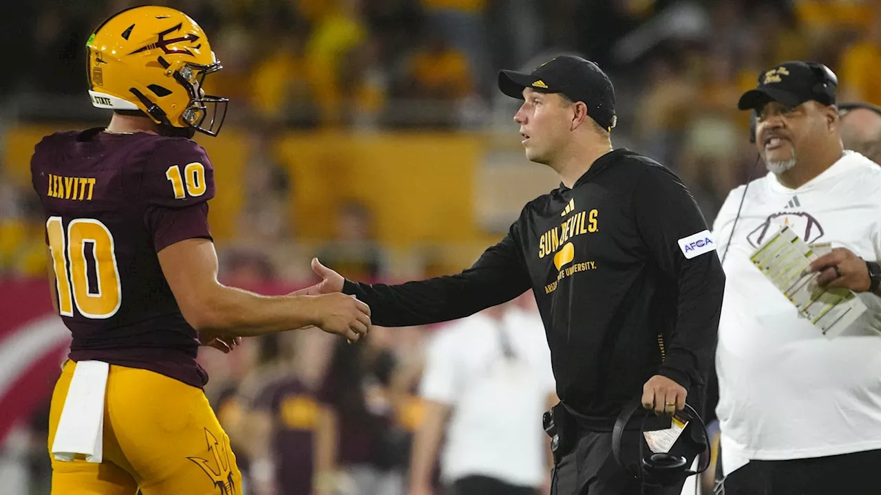 Point spread for Arizona State-Oklahoma State game grows after Sam Leavitt news