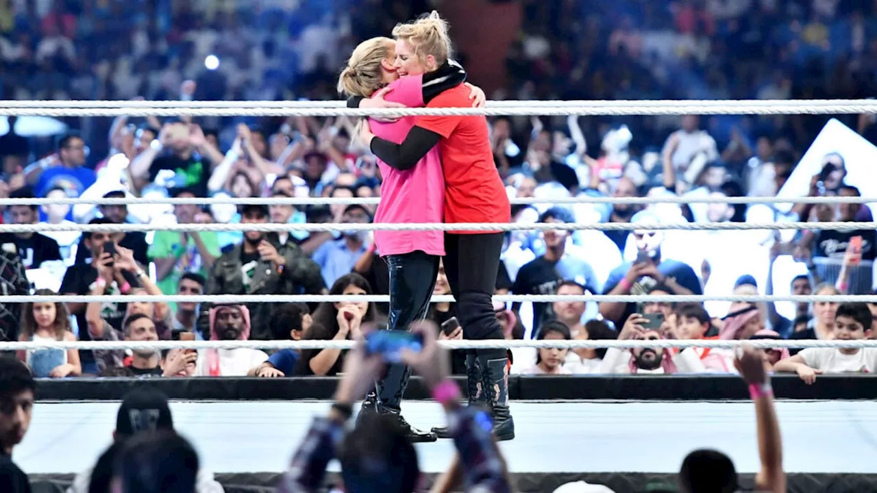 WWE Rewind: Natalya and Lacey Evans Make History at WWE Crown Jewel 2019