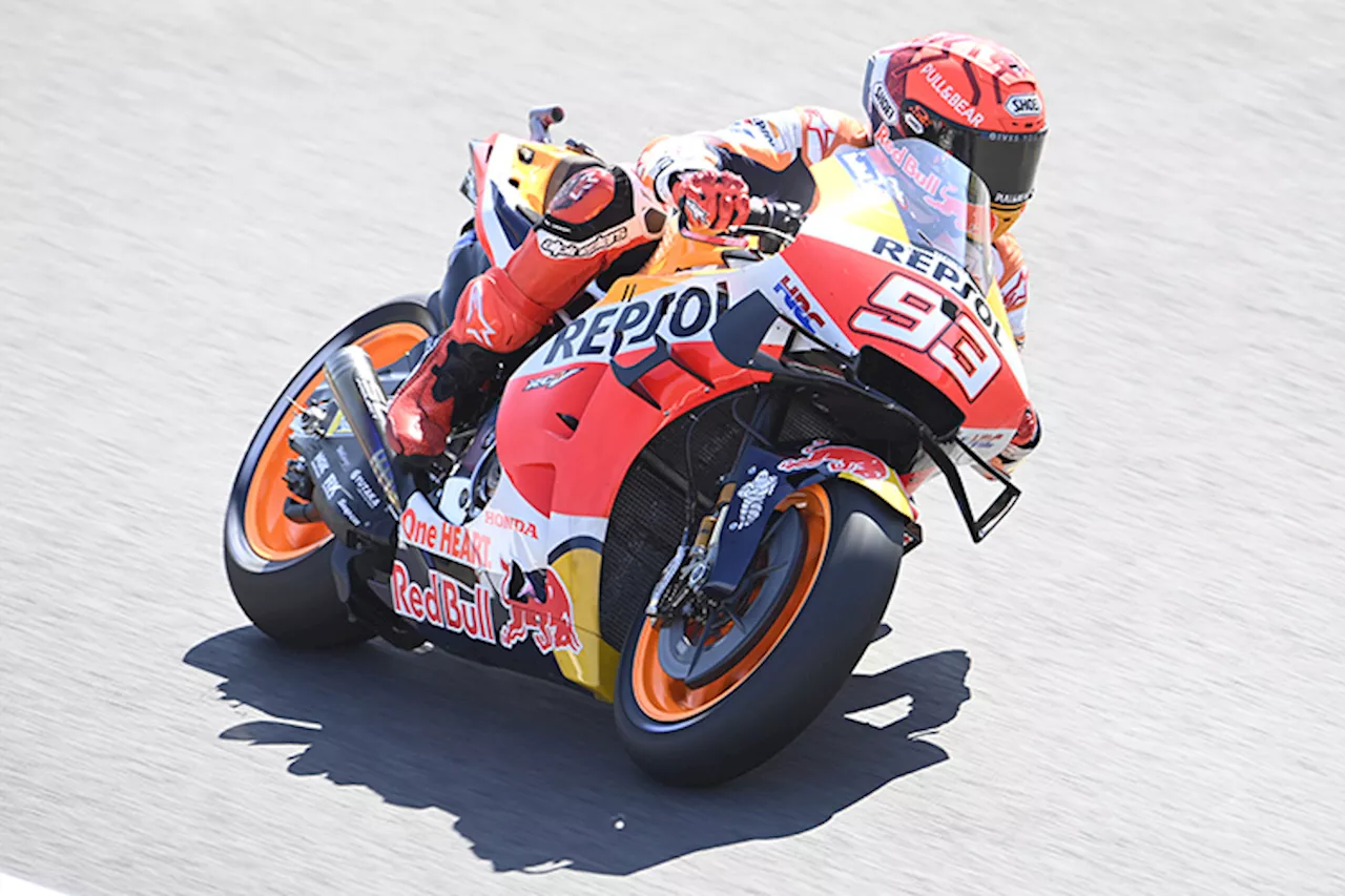 Portimao, Q1: Marc Marquez Schnellster, Rossi draußen