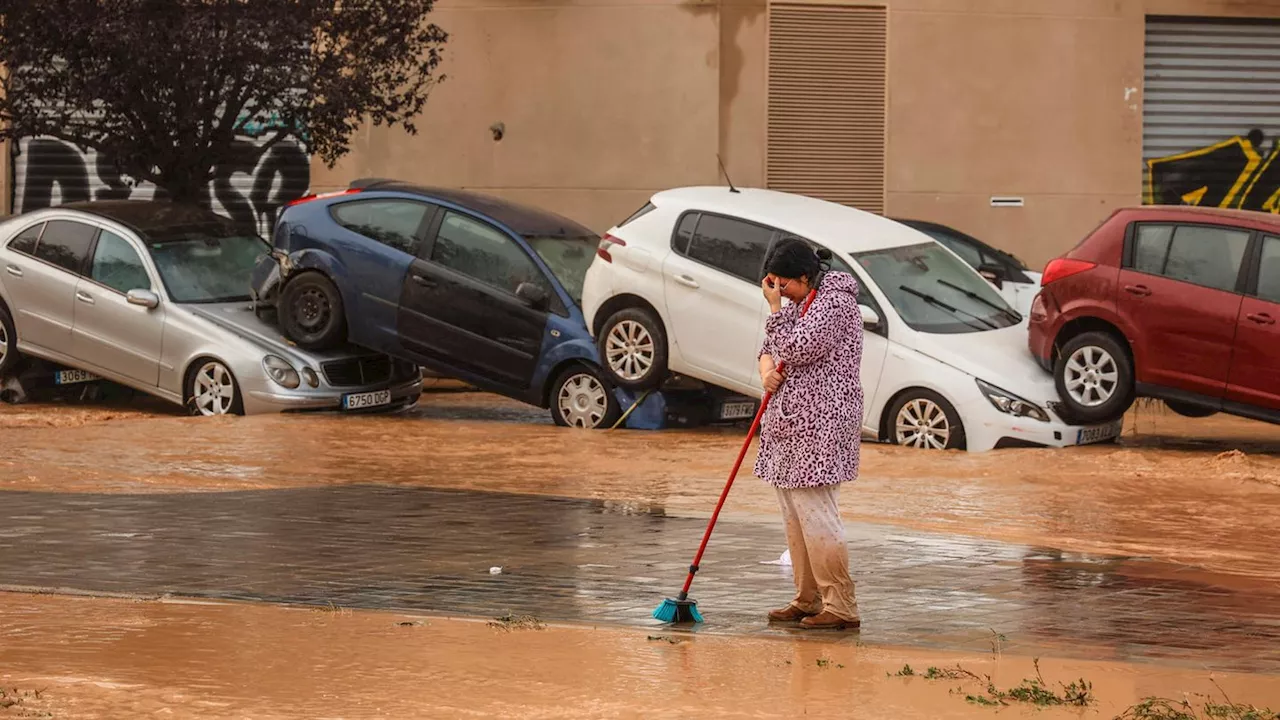 Fluten in Spanien: Die Zahl der Toten wächst auf mindestens 150