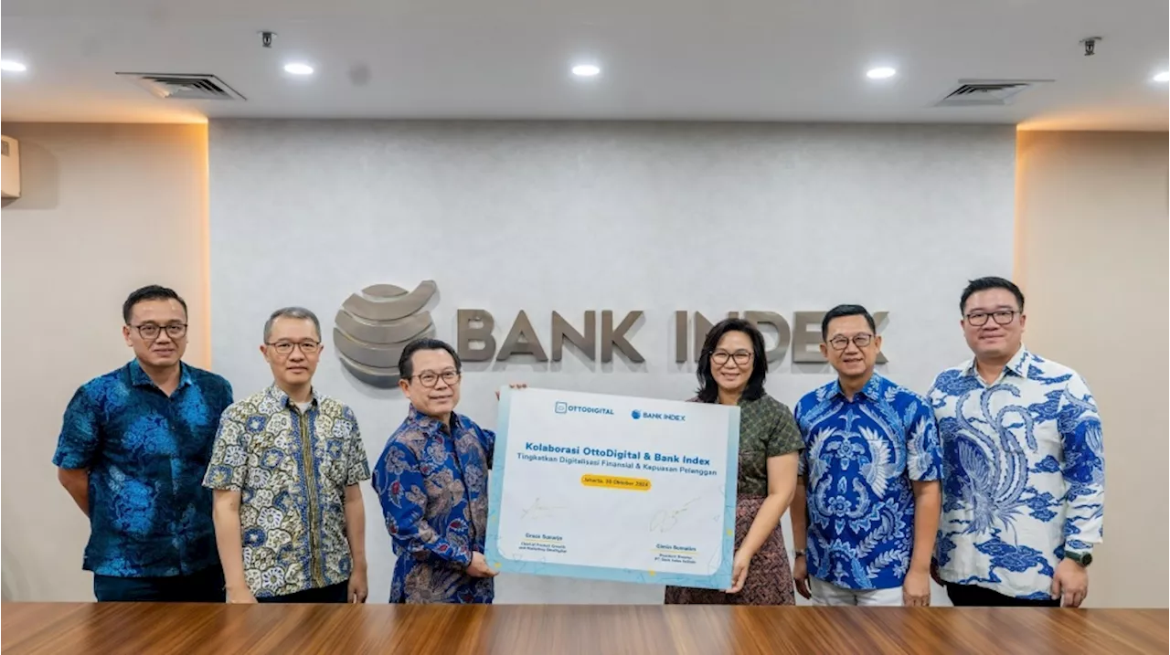 OttoDigital Gandeng Bank Index Tingkatkan Digitalisasi Finansial dan Kepuasan Pelanggan