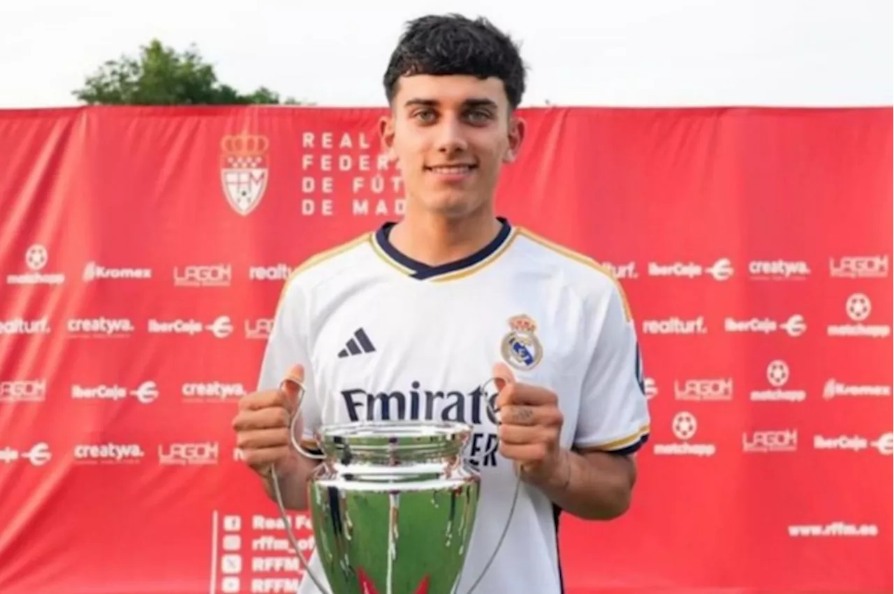 Ex-Arsenal star’s son called up to Real Madrid first team to train alongside Kylian Mbappe and Jude B...