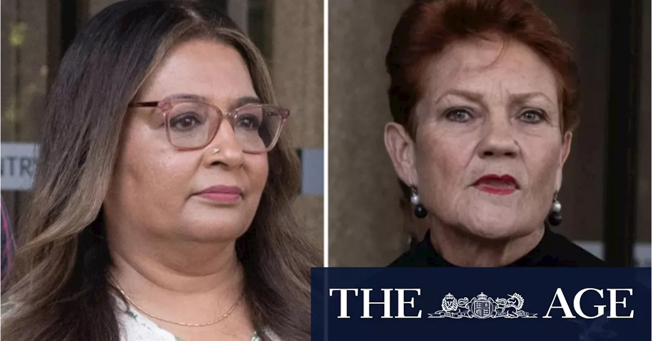 Pauline Hanson racially vilified Mehreen Faruqi, court rules