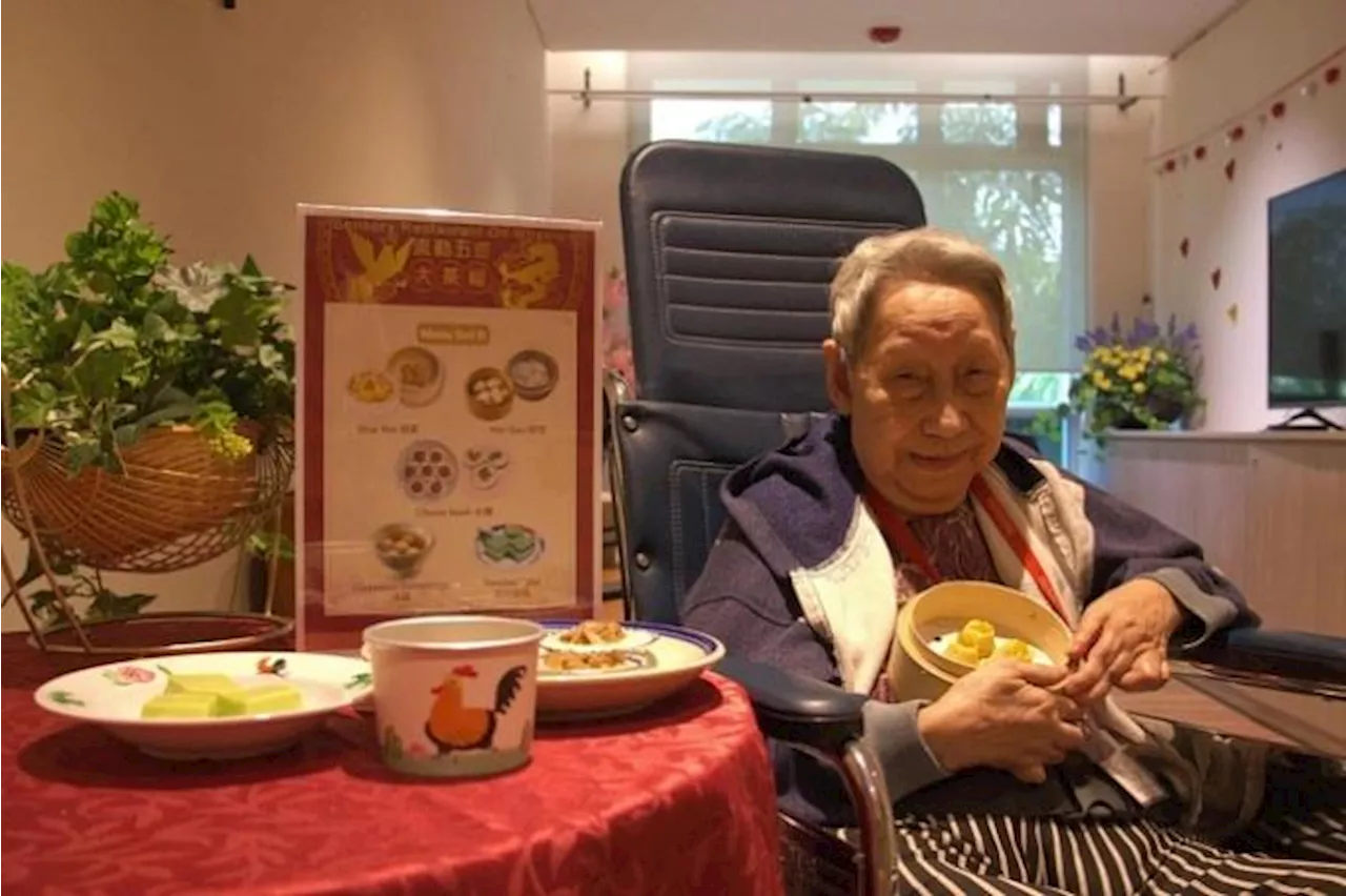 Seniors with swallowing difficulties try special dim sum