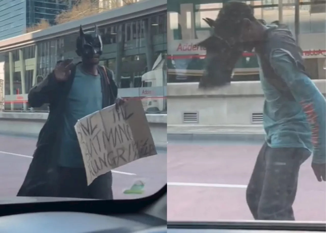 EISH WENA: Kasi Batman’s hilarious traffic dance leaves SA in stitches