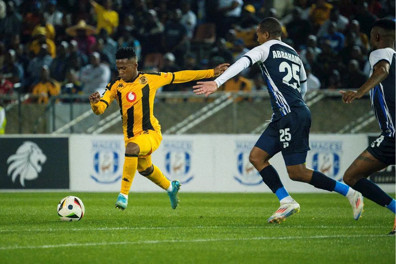 Two goals in two minutes from Shabalala saves Kaizer Chiefs