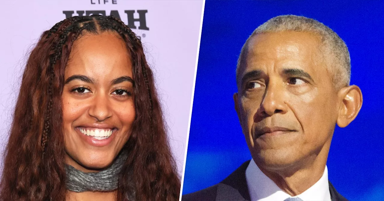 Barack Obama's Daughter Malia Uses Different Name Professionally