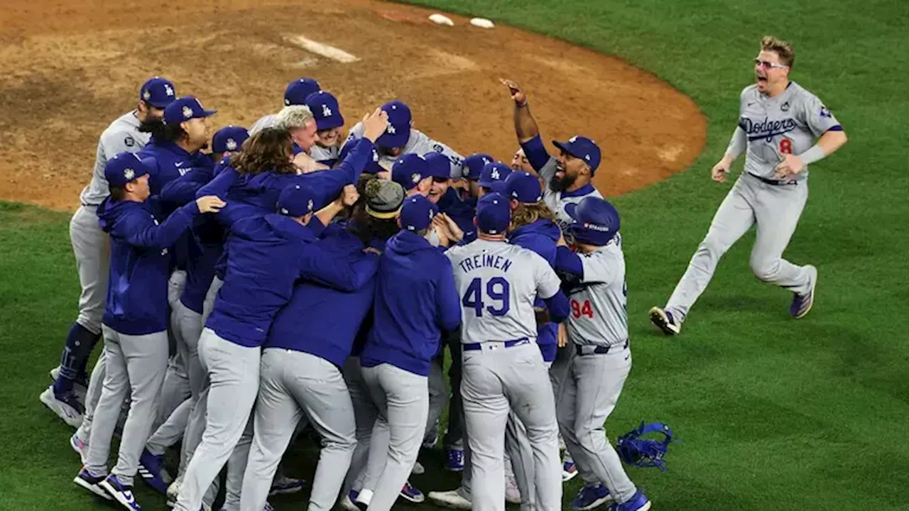 Los Angeles Dodgers son campeones de la Serie Mundial: ganan en cinco juegos a los Yankees