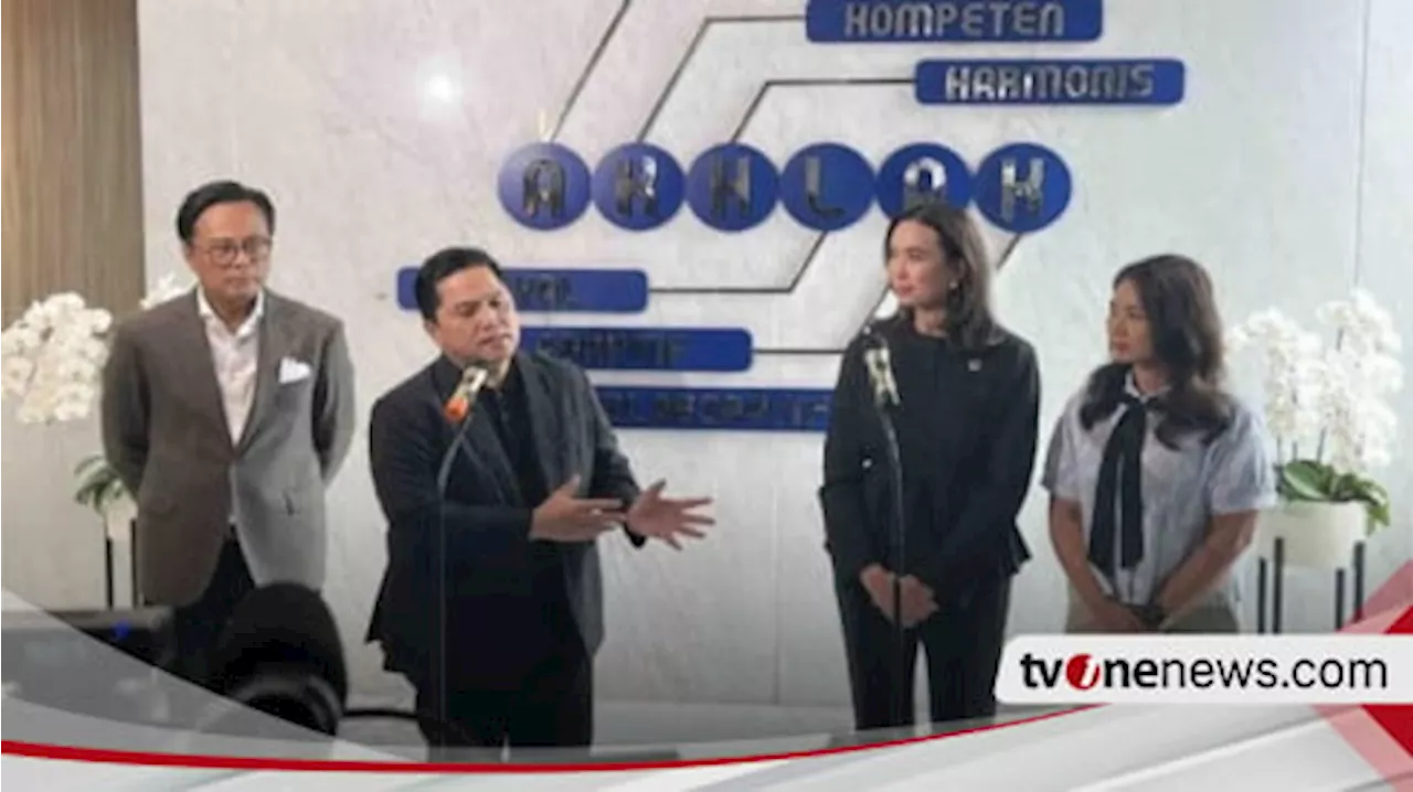 Erick Thohir Temui Menpar Bahas Perkembangan Wisata di Indonesia