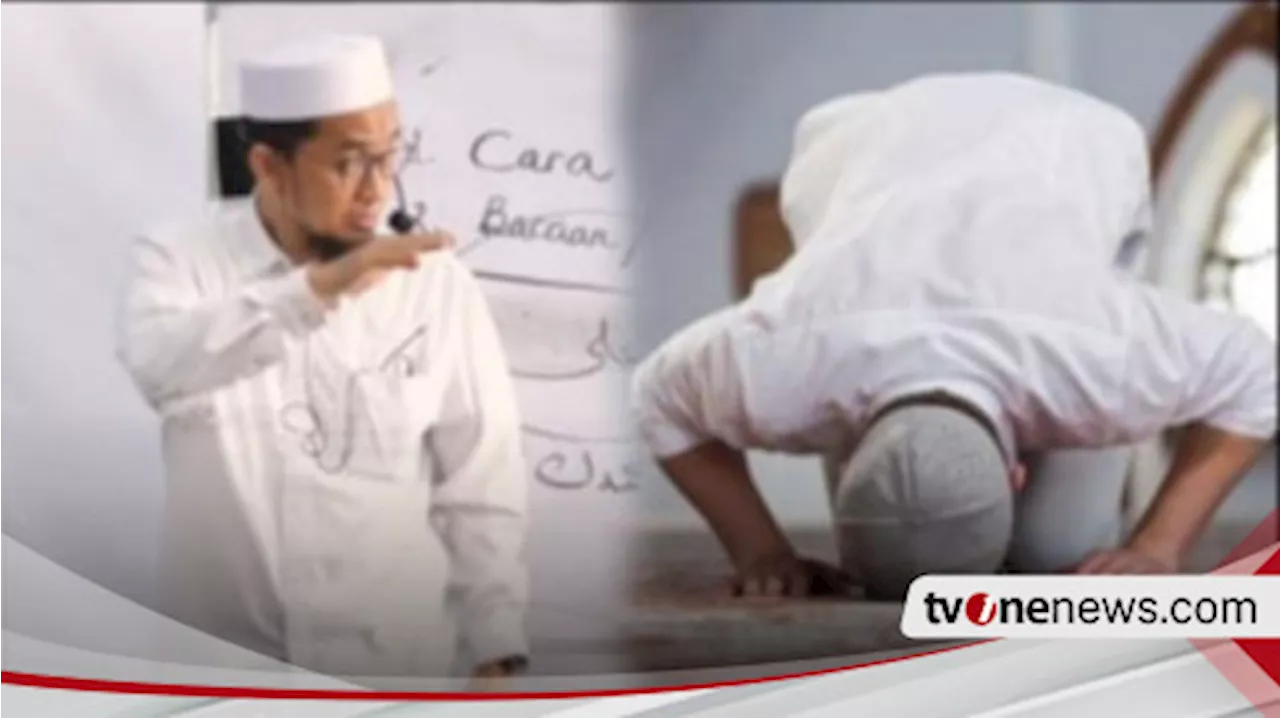 Ustaz Adi Hidayat Jelaskan Waktu Terbaik Salat Tahajud, Bukan saat Tengah Malam, Tetapi Pada Jam...