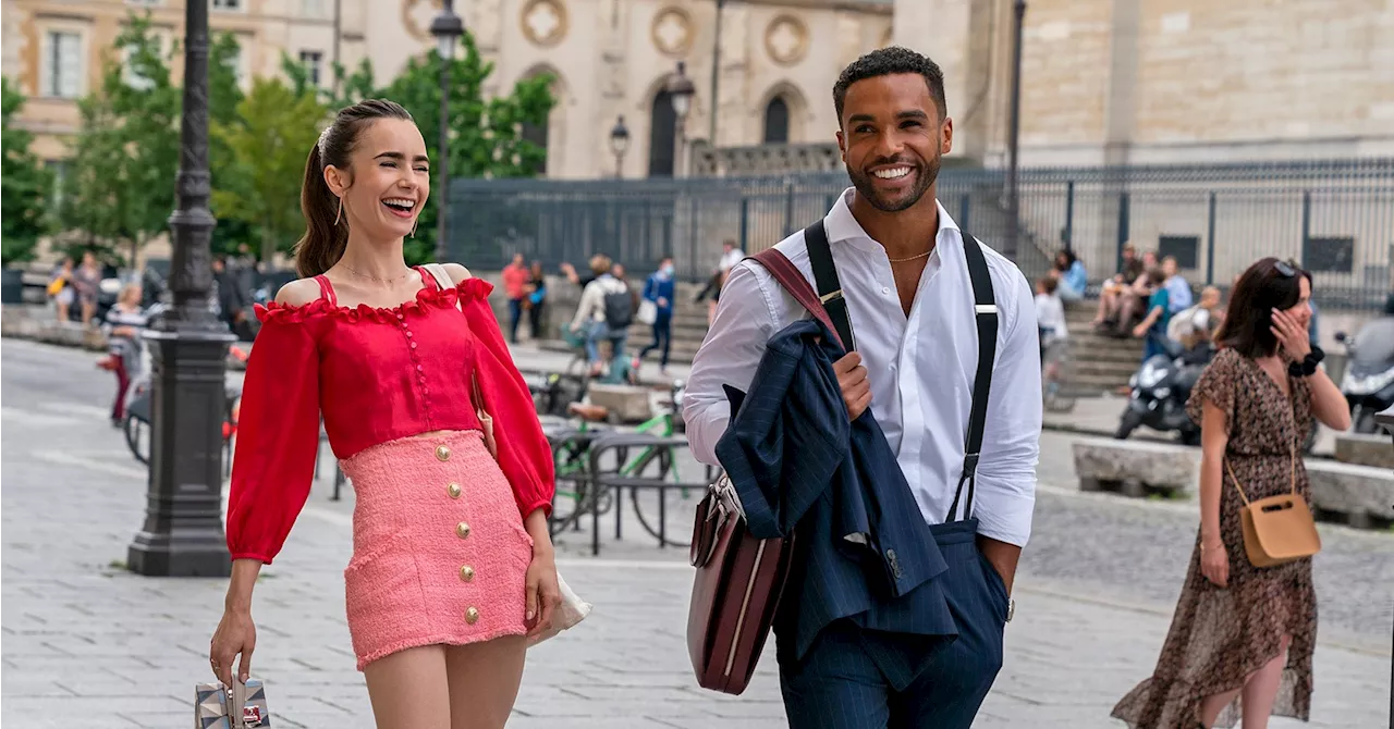 Lucien Laviscount Admires How Emily in Paris Brings 'Light and Love'