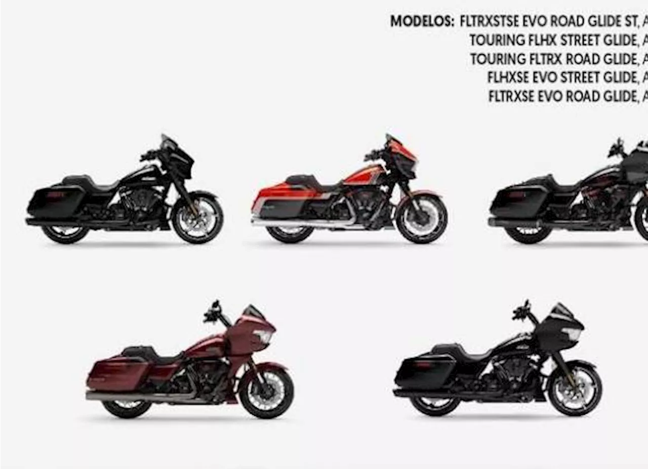 Estas motos Harley-Davidson presentan fallas, alerta Profeco