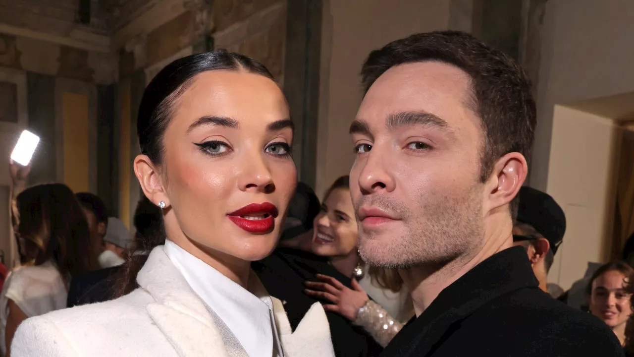 Ed Westwick e Amy Jackson aspettano un figlio