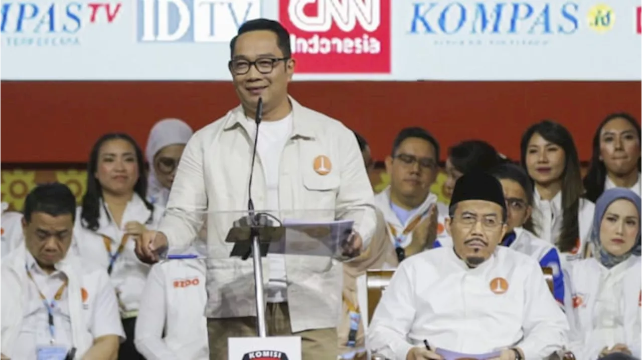 7 Anggota KIM Plus Dukung Pramono-Rano, Ridwan Kamil: Golongan PDIP Merapat ke Kami Juga Ada