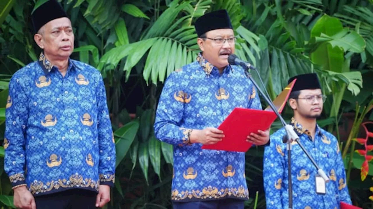 Rapat Bersama, Gus Ipul Sebut Tak Masalah Kerja Bareng Cak Imin