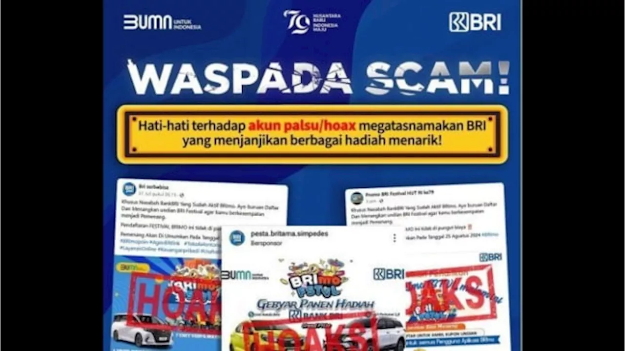 Waspada Penipuan, Ini Cara Bedakan BRImo FSTVL yang Asli dan Palsu!