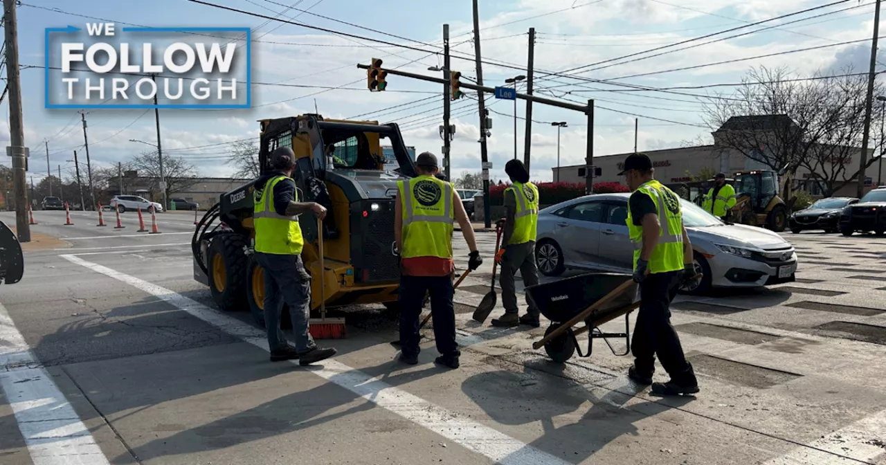 Carving possible solution: Cleveland alters Lee Harvard intersection to deter street takeovers