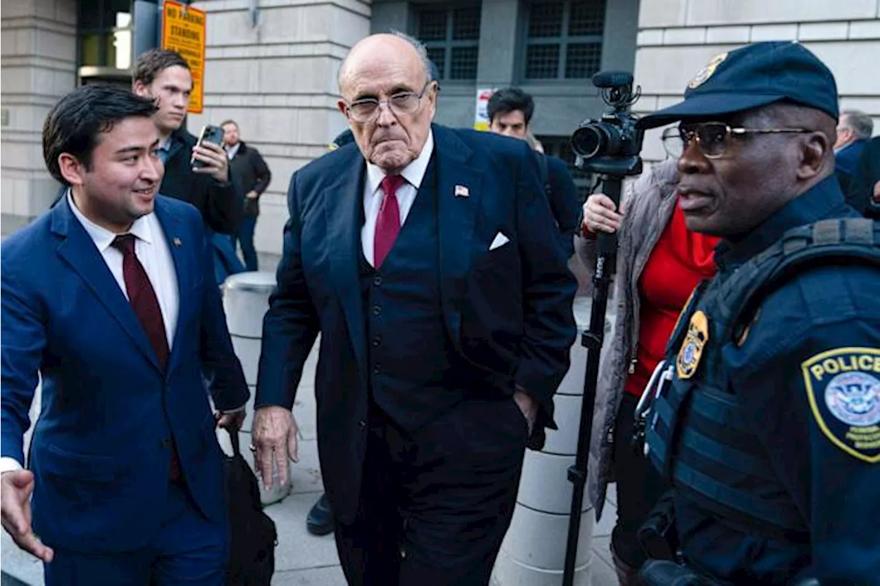 Moving company expected at Giuliani's NYC apartment after missed deadline for asset handover