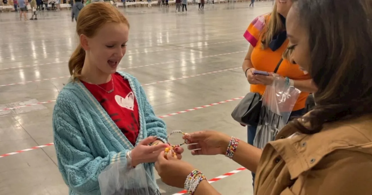 Taylor Swift merch is on sale at Indiana Convention Center; Swifties are ready