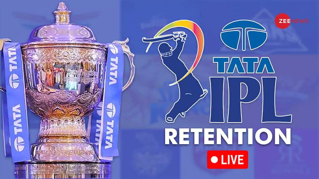  IPL 2025 Retention Players: All Teams Announce Retained And Released Players List