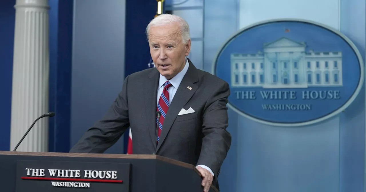 President Biden talks economy, diplomacy during White House press briefing