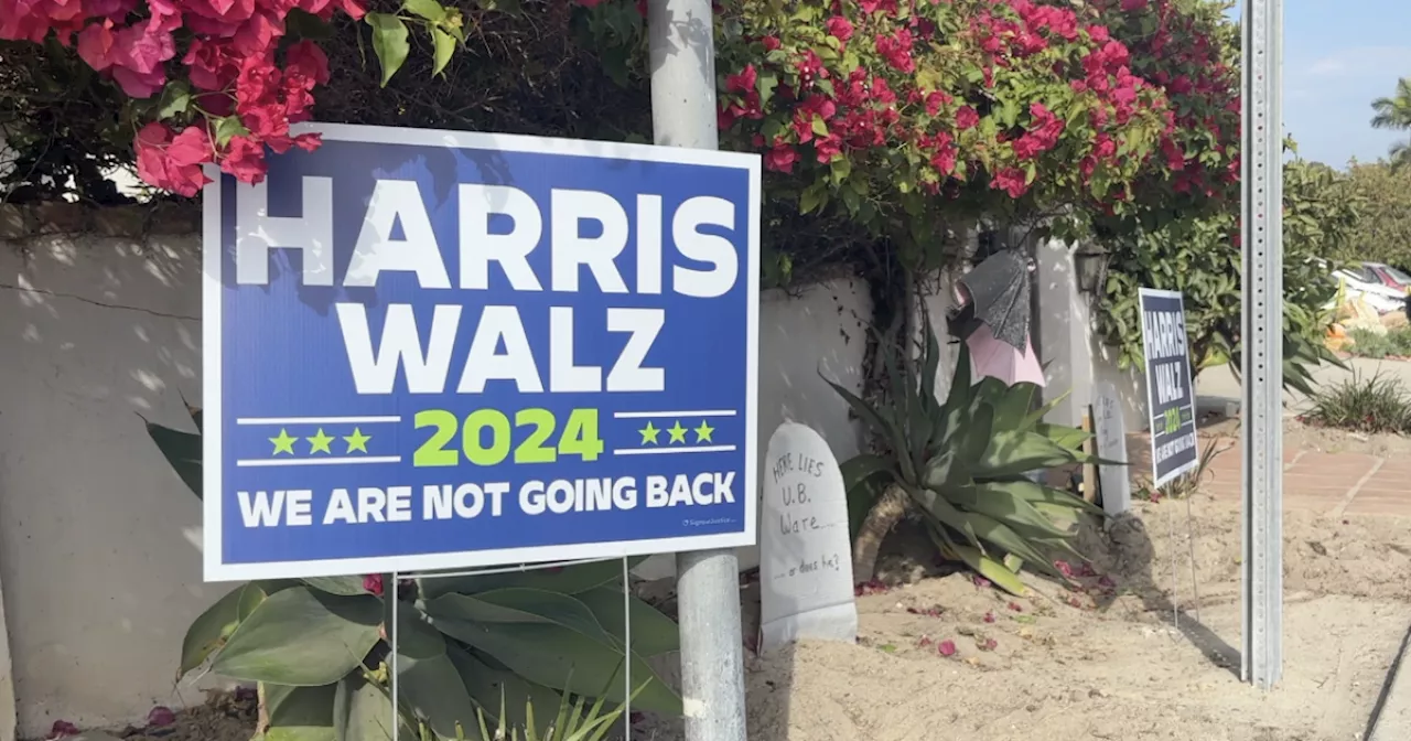 Stolen political signs fuels frustration in Solana Beach