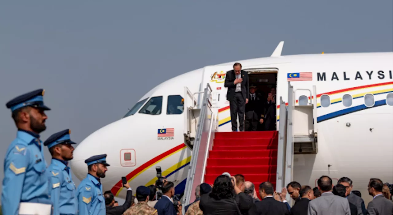 Malaysian PM Ibrahim leaves Islamabad after three-day visit