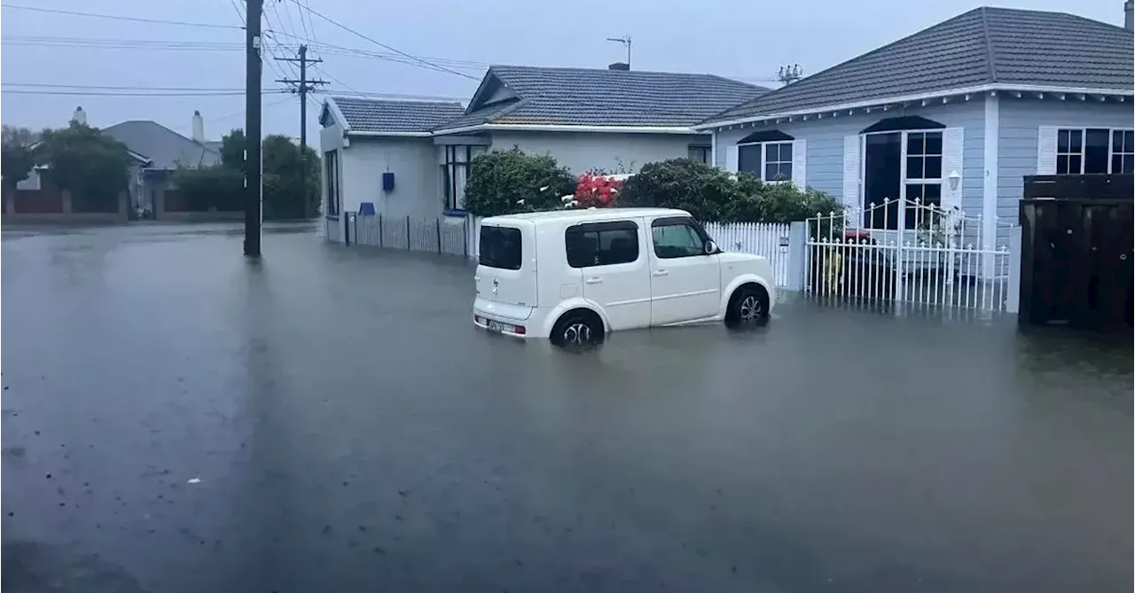 Streets underwater as New Zealand city cops biggest drenching in 100 years