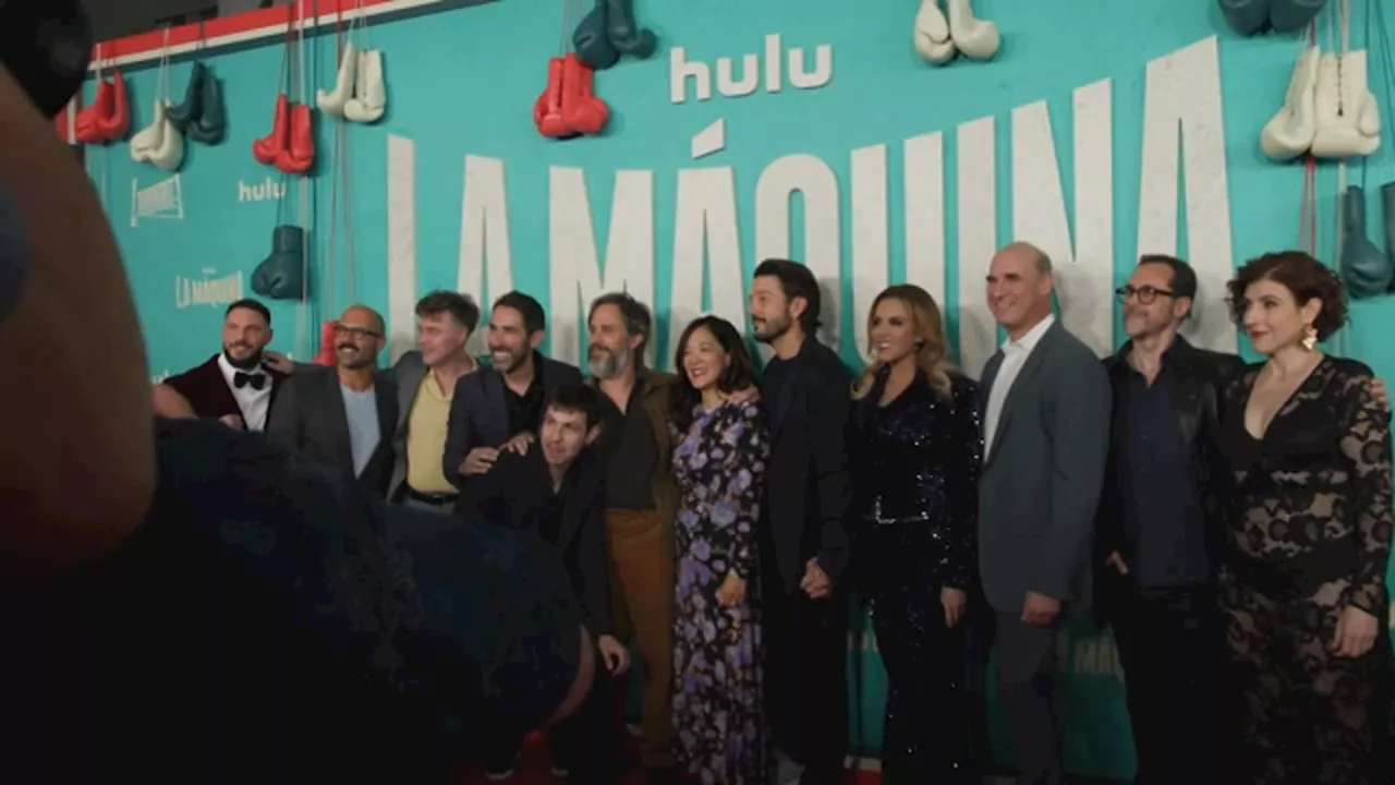 Diego Luna, Gael García Bernal team up again on 'La Máquina,' with premiere in Hollywood