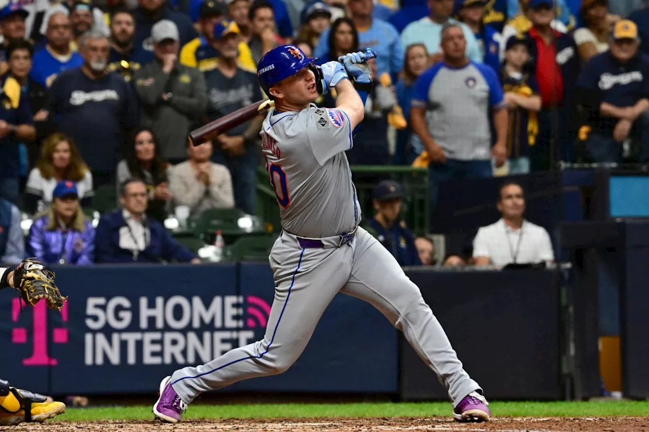 Pete Alonso saves season, dramatic homer lifts Mets to NLDS with 4-2 win over Brewers