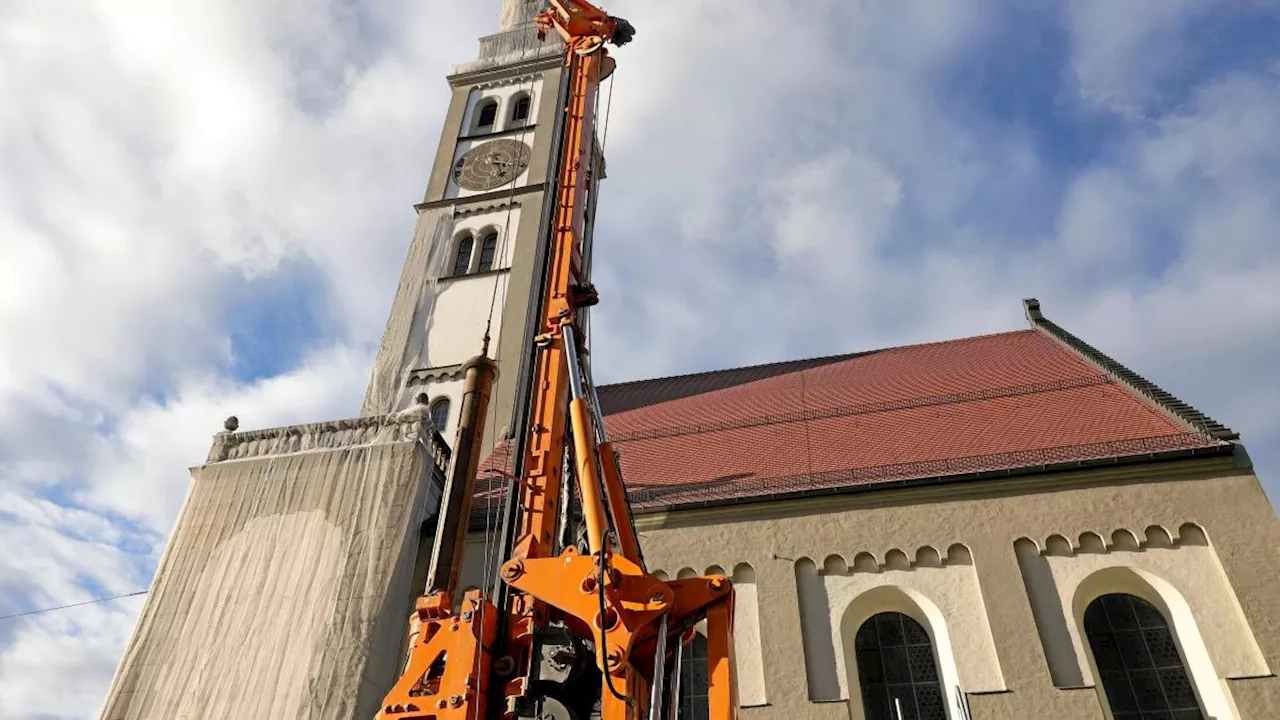 Augsburg: Perlach-Sanierung: Im März wächst hier ein 80 Meter hoher Kran in die Höhe