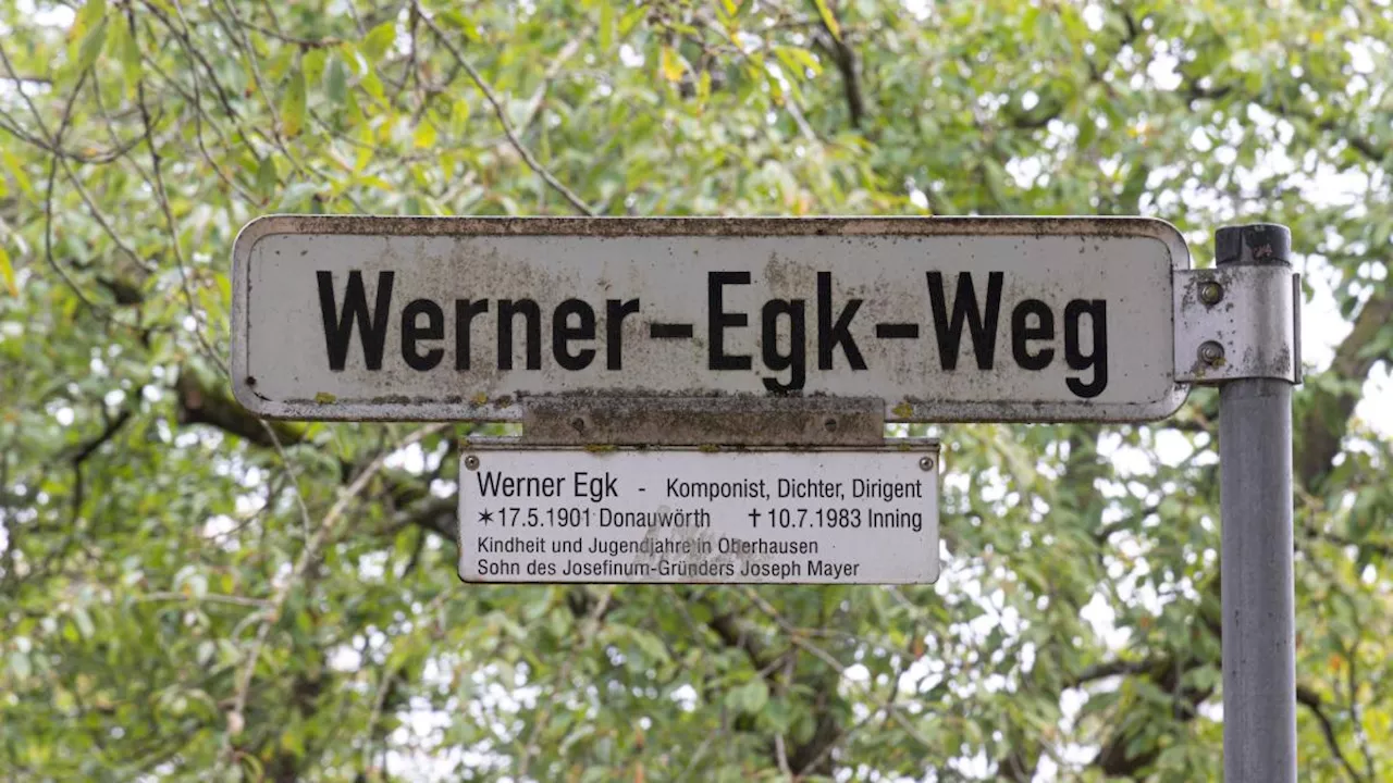 Umbenennung des Werner-Egk-Wegs in Augsburg gefordert