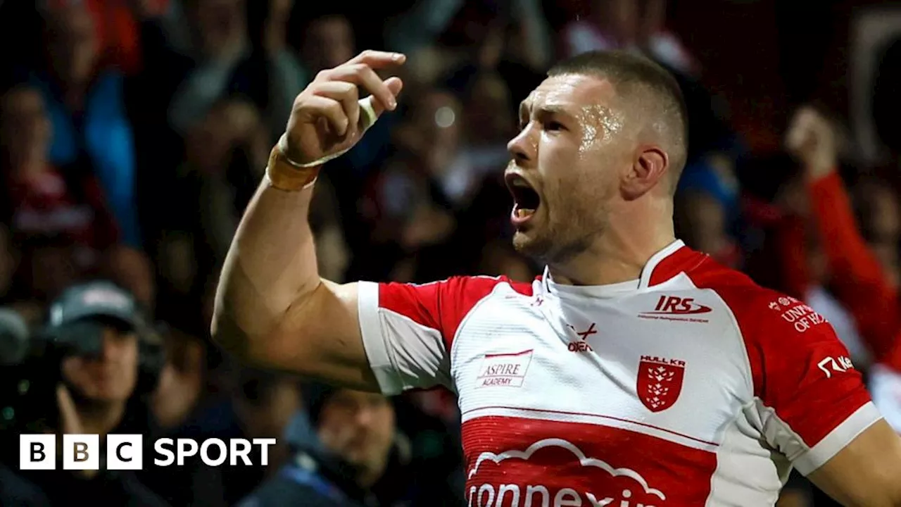 Hull KR 10-8 Warrington Wolves - Robins reach first Super League Grand Final