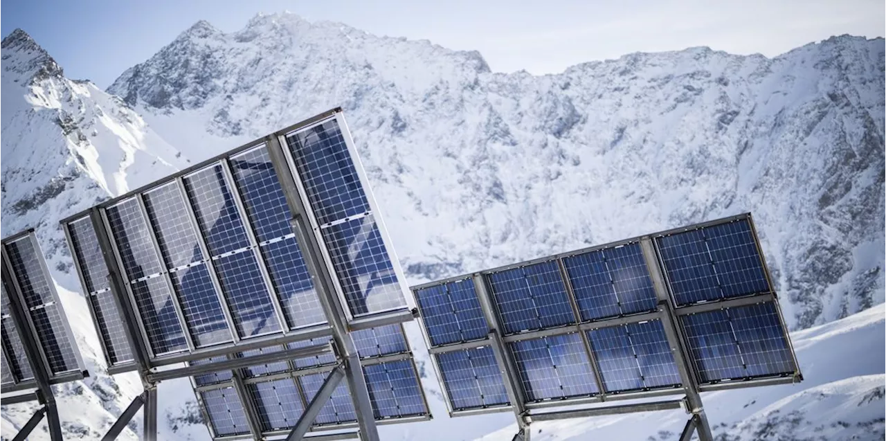 Strom: Bund will Finanzierung alpiner Solaranlagen verlängern