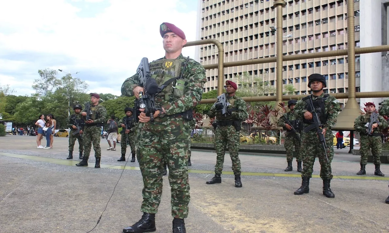 COP16: más de 2.000 soldados están en las calles de Cali para proteger la ciudad