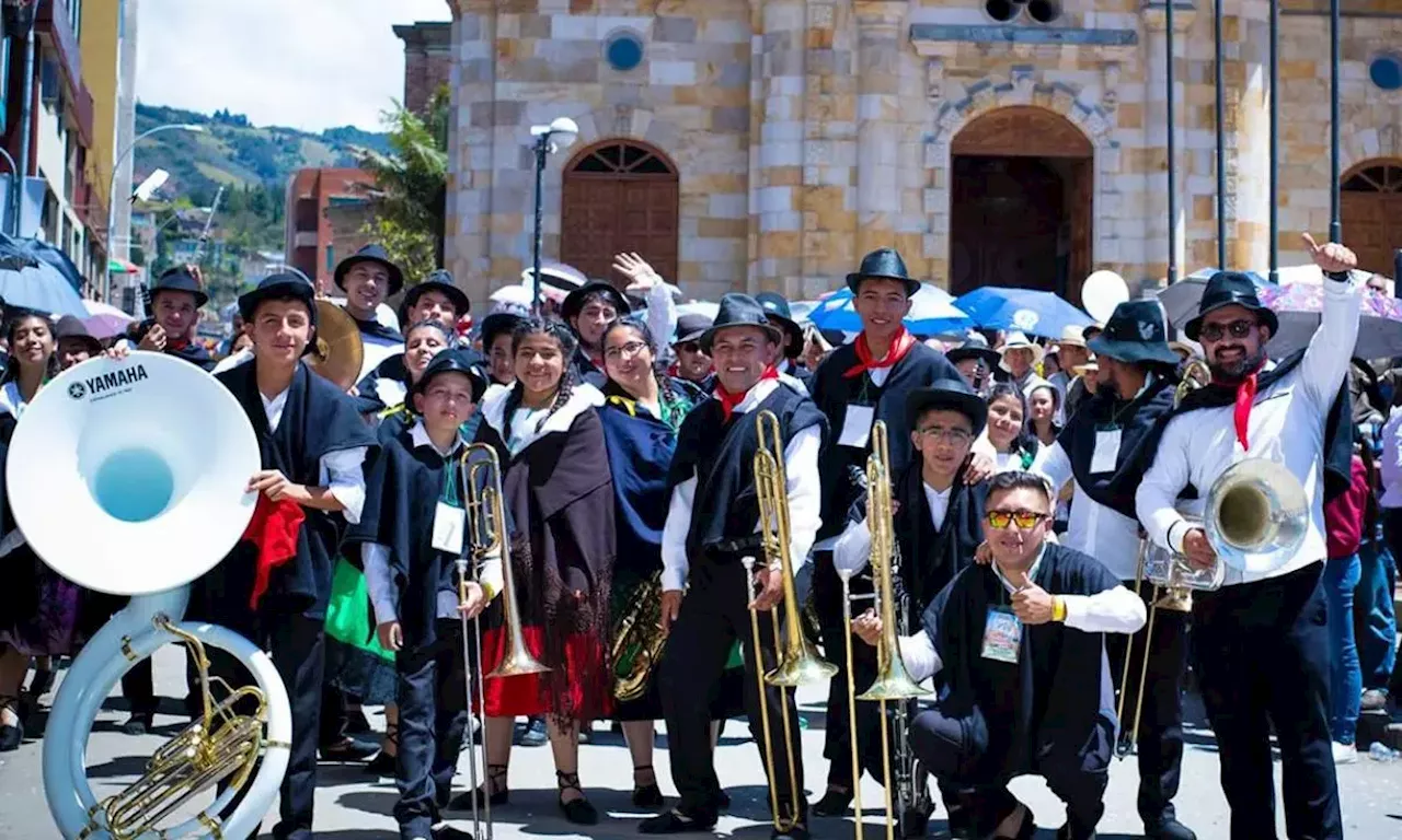 Concurso nacional de bandas en Paipa celebra 50 años de historia